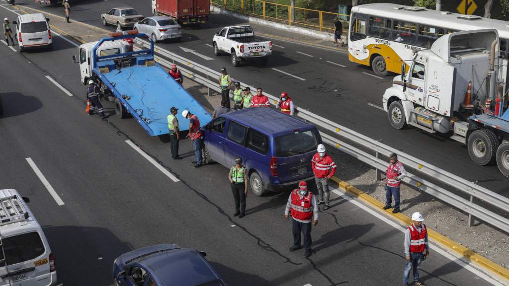 La Superintendencia de Transporte Terrestre de Personas, Carga y Mercancías (SUTRAN), sancionó en enero pasado a 87 vehículos